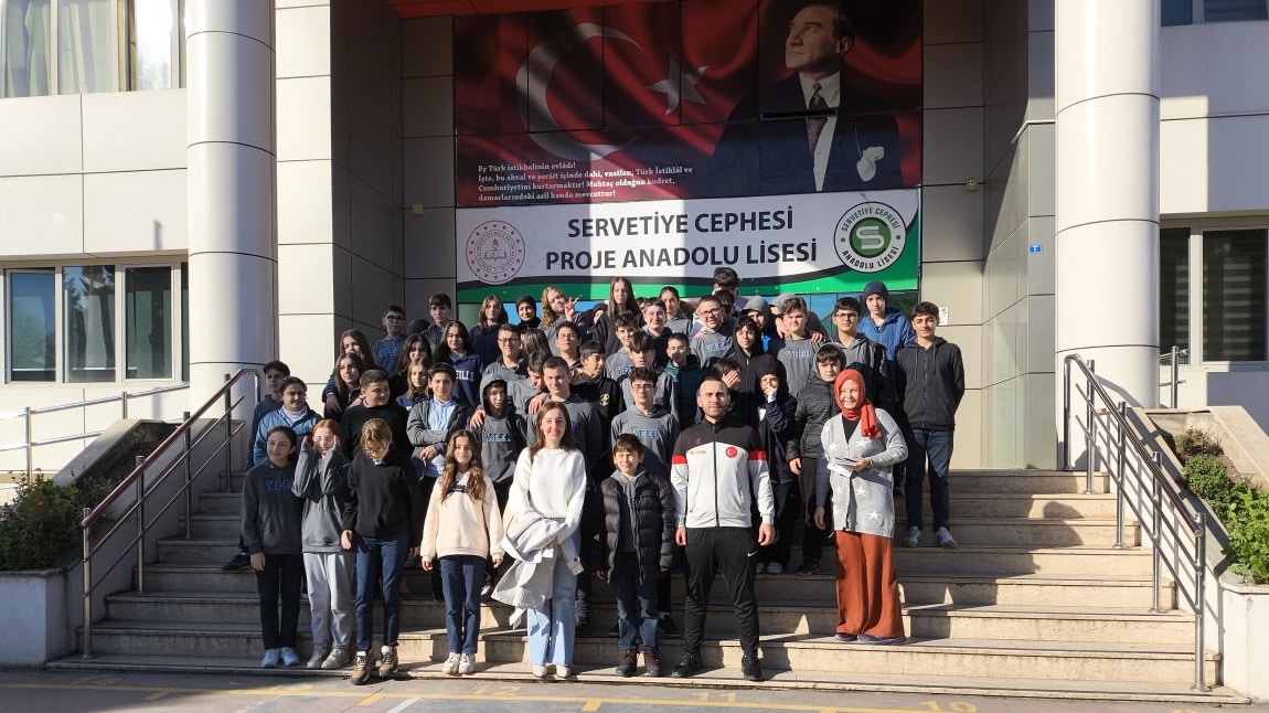 SERVETİYE CEPHESİ PROJE ANADOLU LİSESİ ZİYARETİMİZ